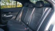 Mercedes E-Class back seats