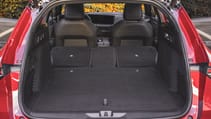 Vauxhall Astra Electric Sports Tourer boot seats down