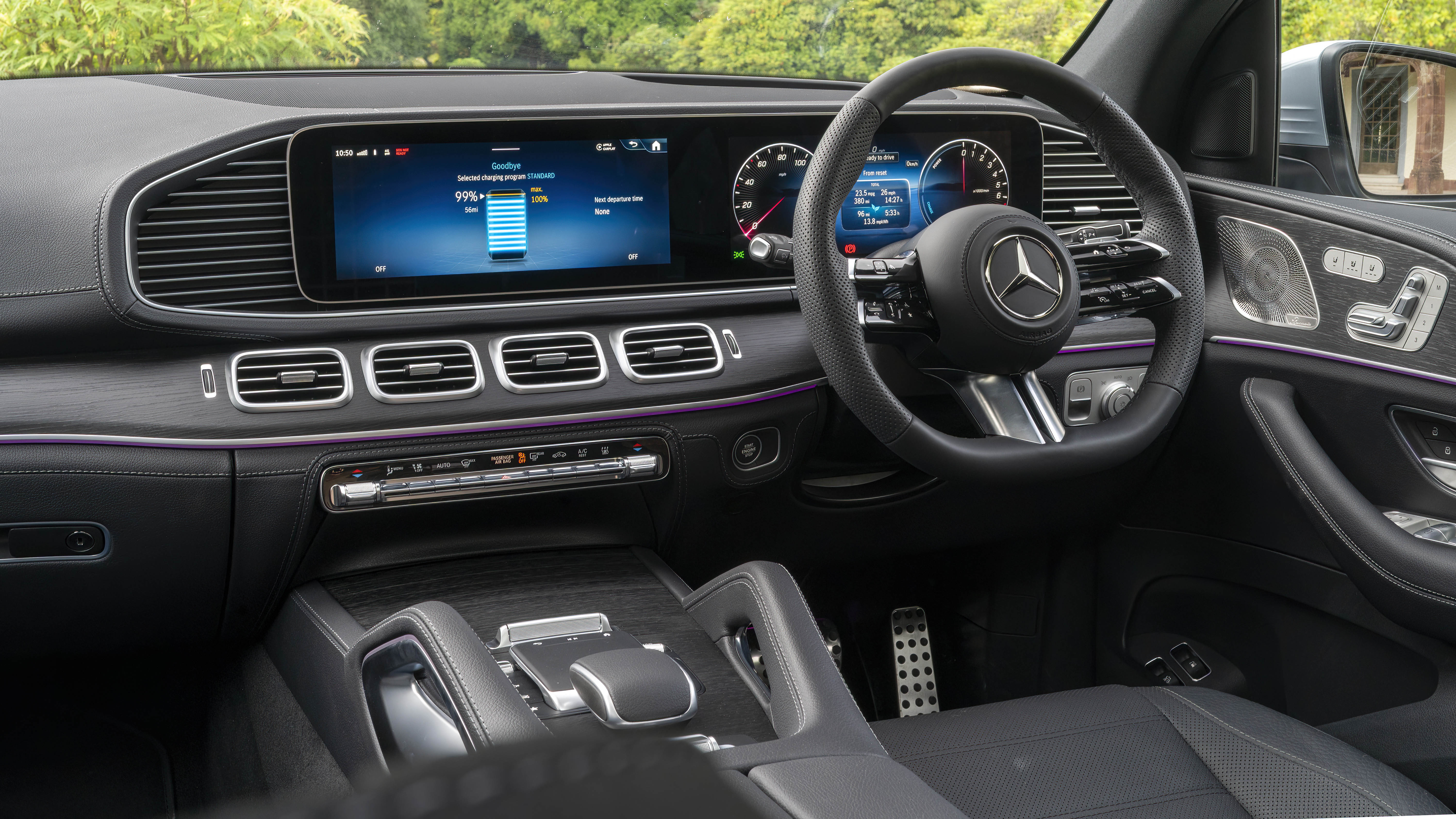 Mercedes GLE interior