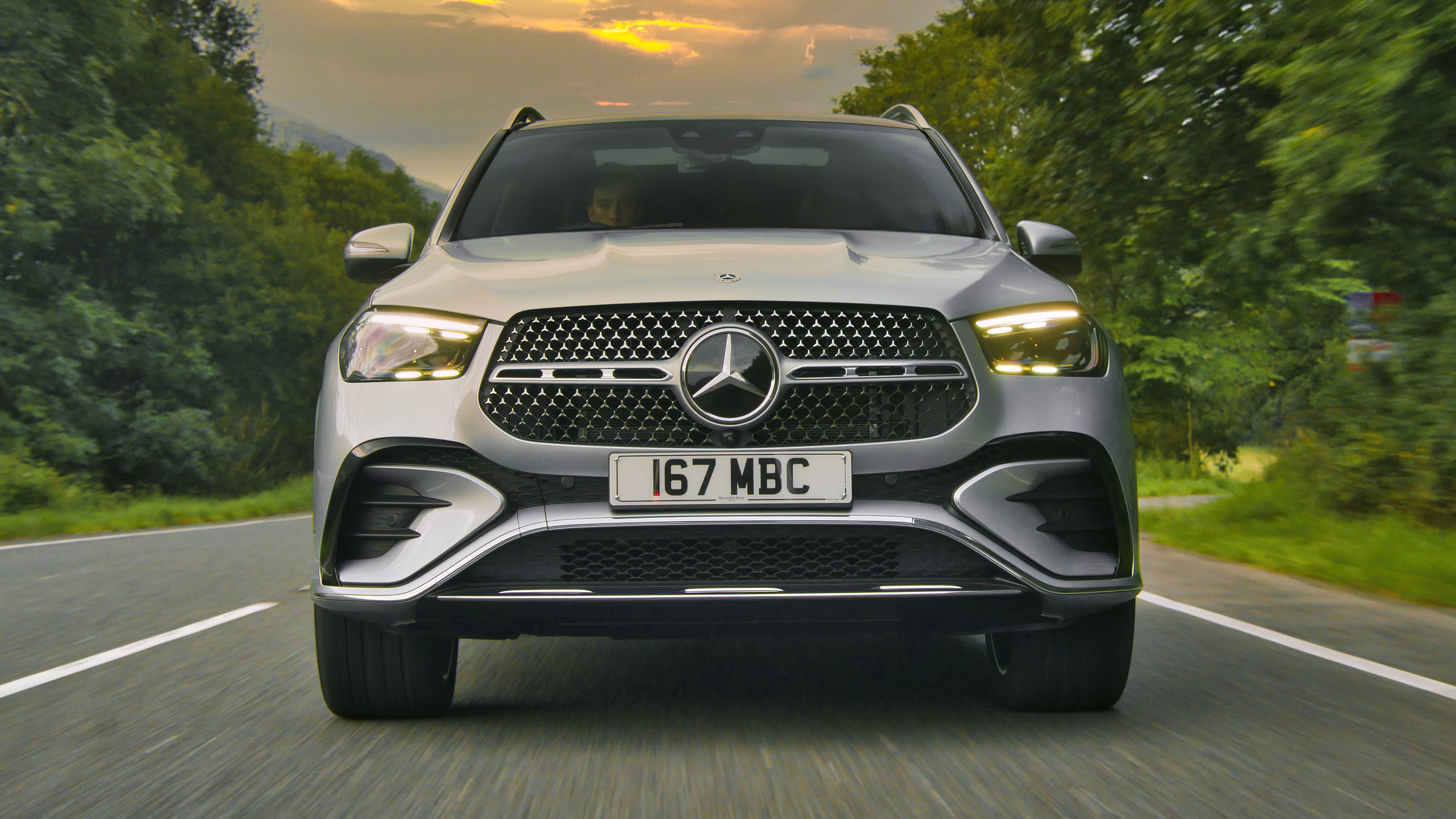 Mercedes GLE front