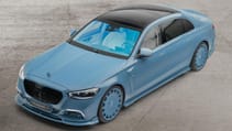 Mercedes Maybach S680 Top Gear Mansory China Blue