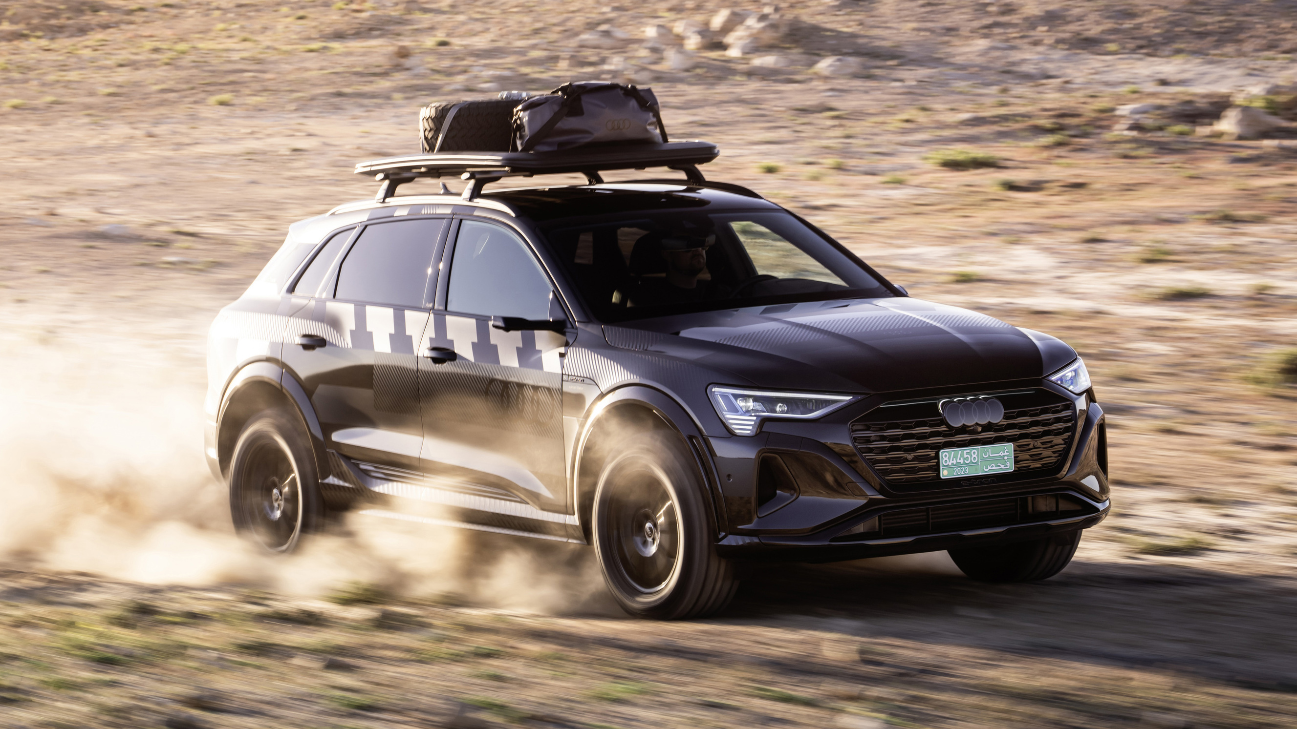 Audi Q8 e-tron Edition Dakar review Top Gear