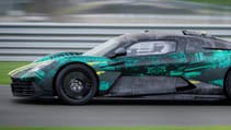 Aston Martin Valhalla Top Gear testing Silverstone