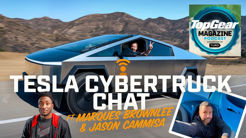 Tesla Cybertruck Top Gear magazine podcast 2023