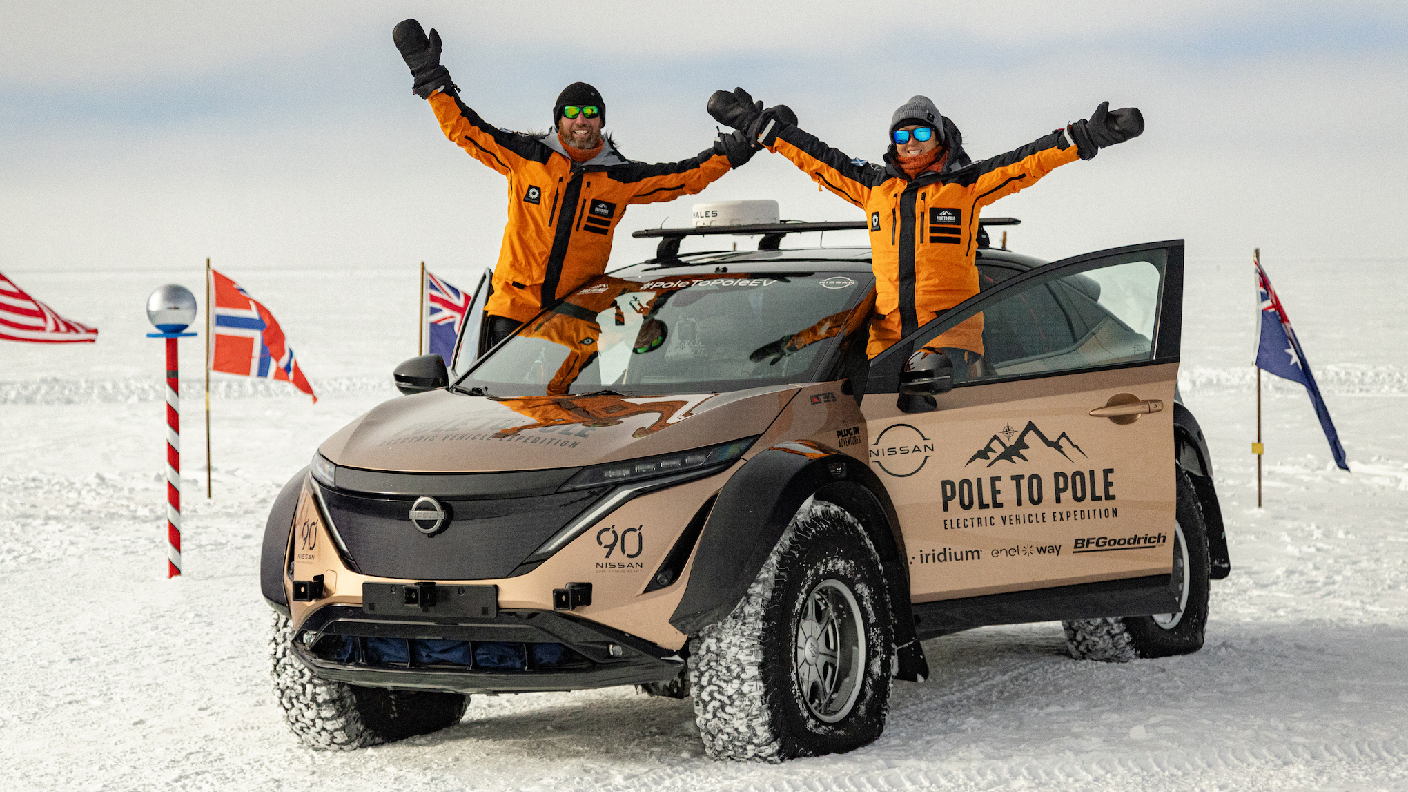 Nissan Ariya South Pole Top Gear