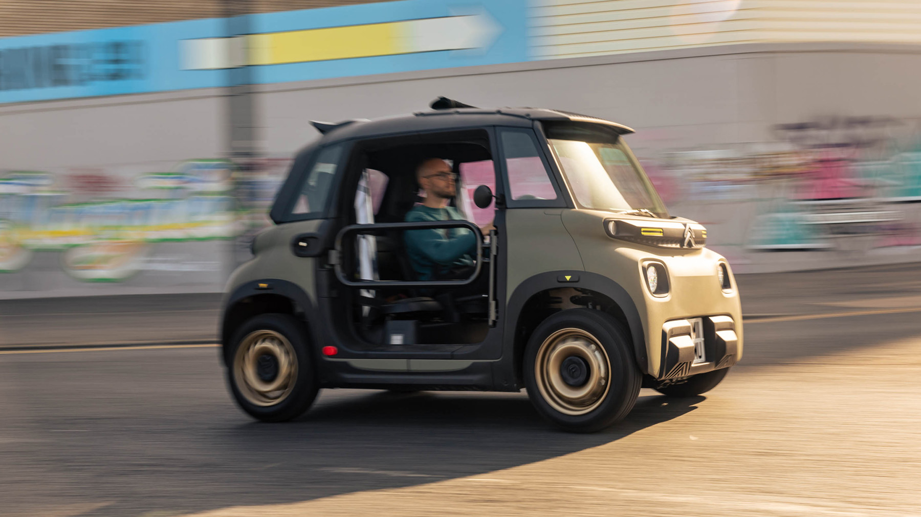 Citroen Ami Buggy electric car driven