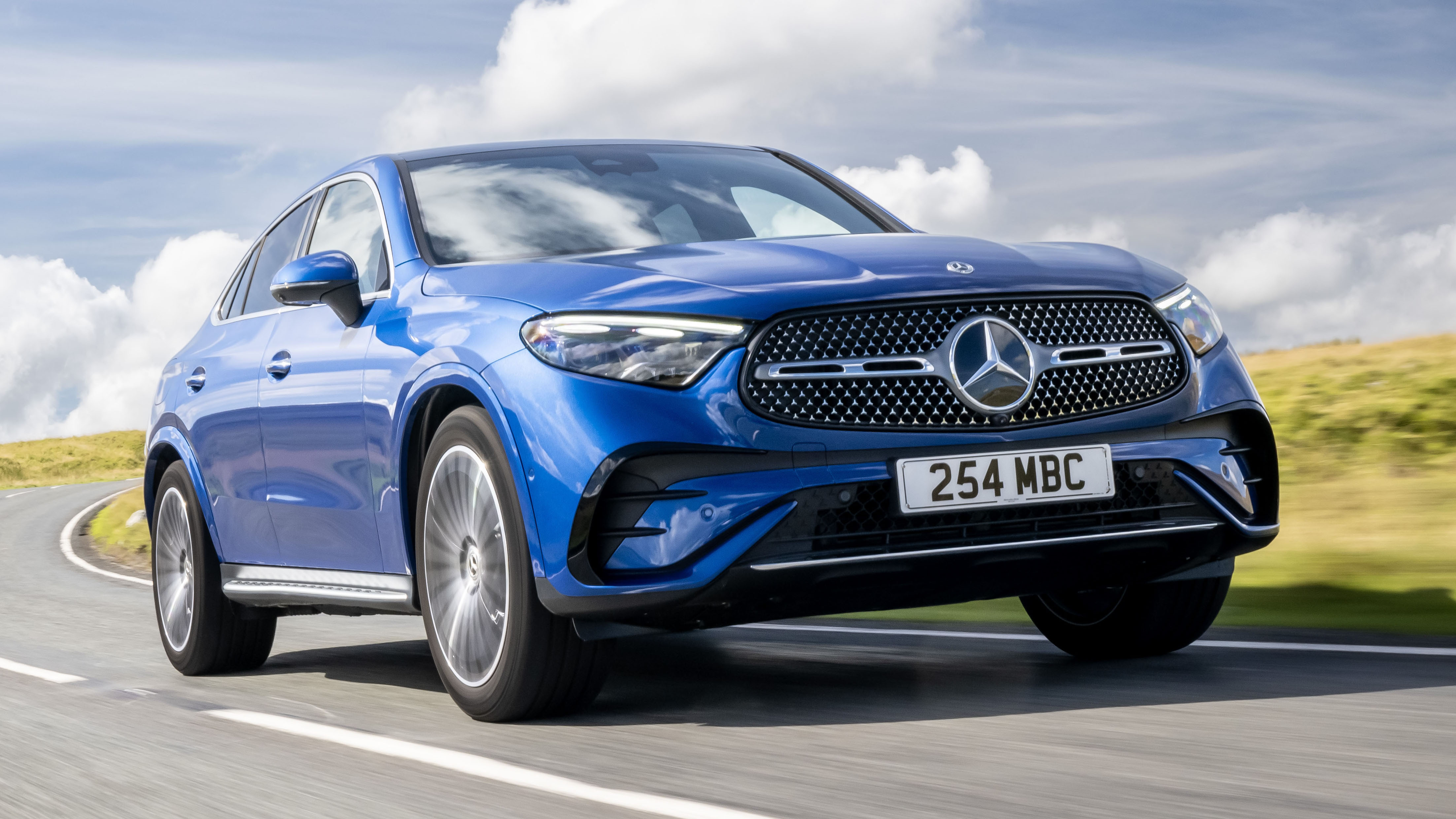 Mercedes GLC Coupe front