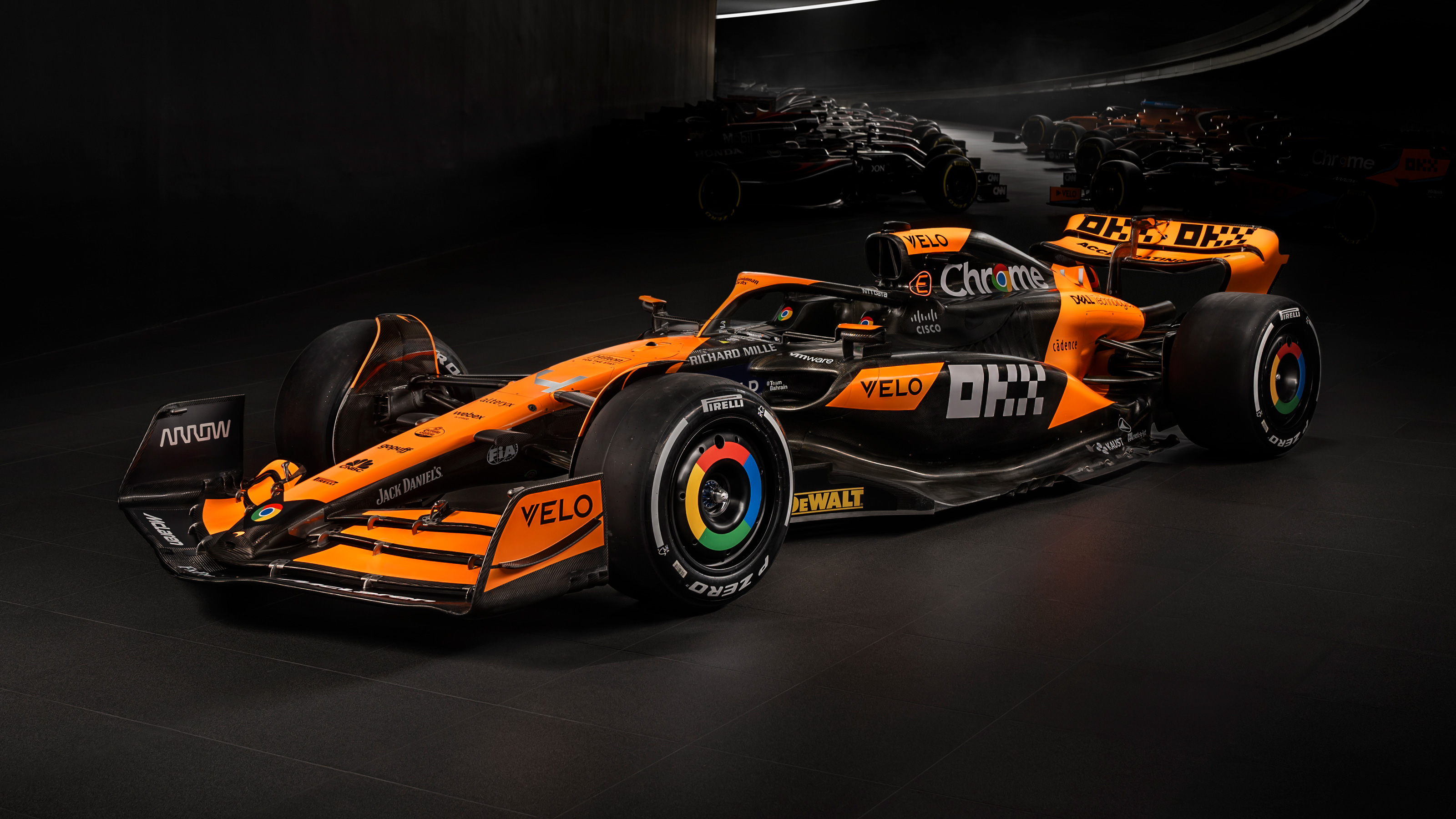 McLaren F1 livery 2024 front