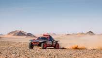 Audi Dakar Rally 2024 racing