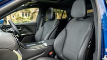 Mercedes GLC Coupe front seats