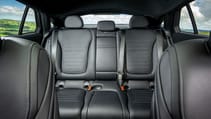 Mercedes GLC Coupe back seats