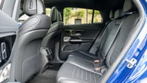 Mercedes GLC Coupe back seats