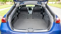 Mercedes GLC Coupe boot seats down