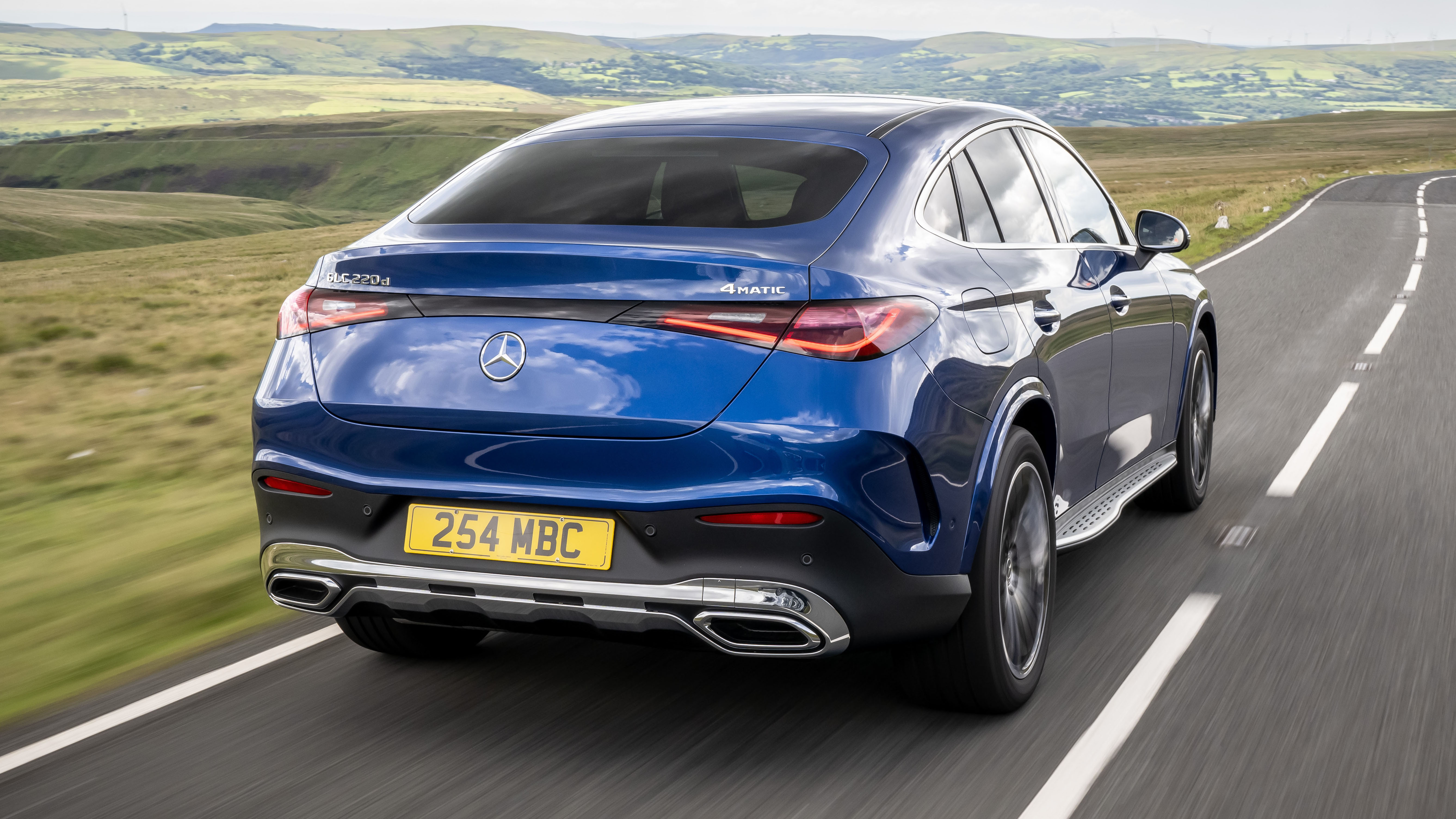 Mercedes GLC Coupe rear