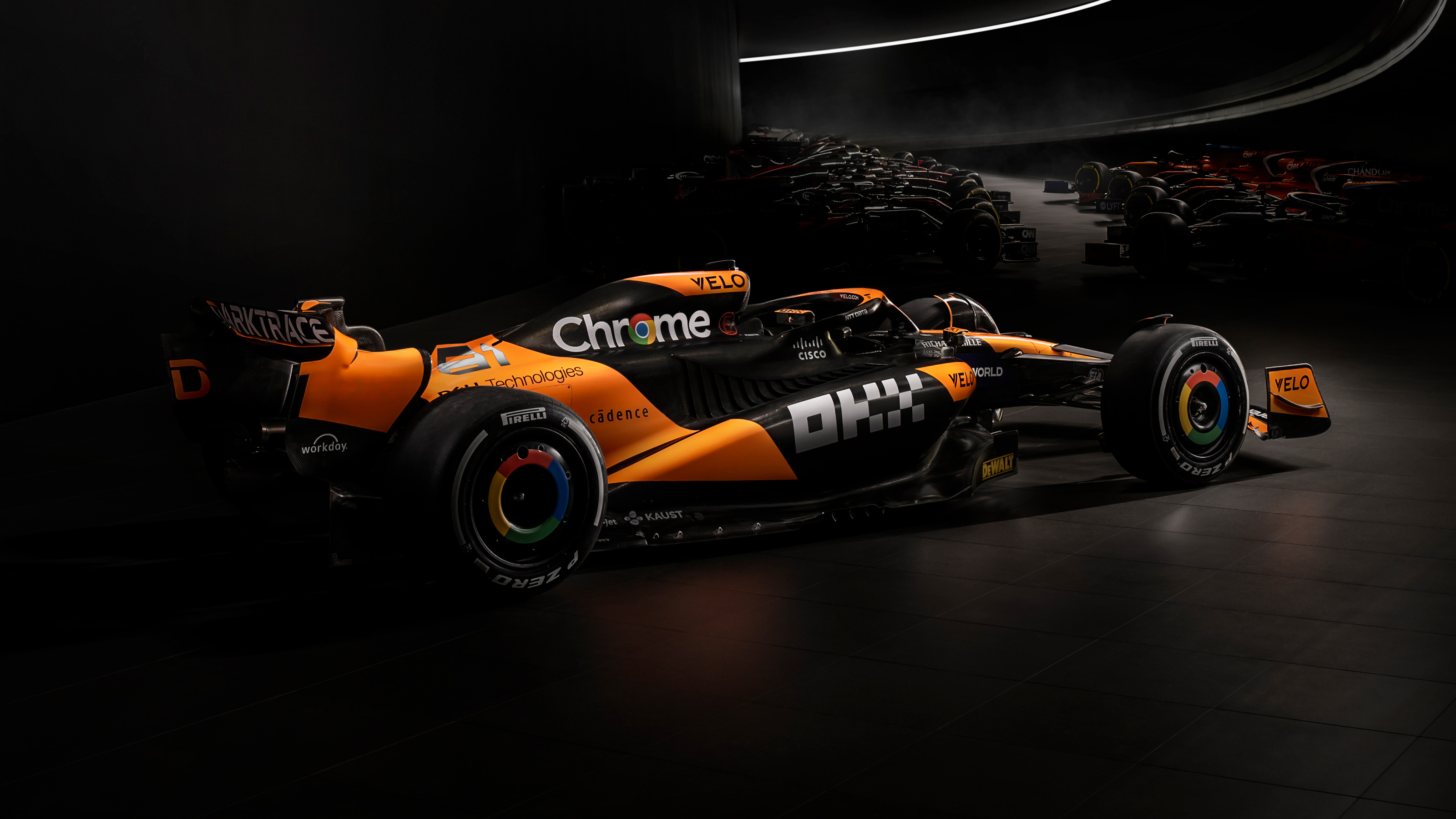 McLaren F1 livery 2024 rear