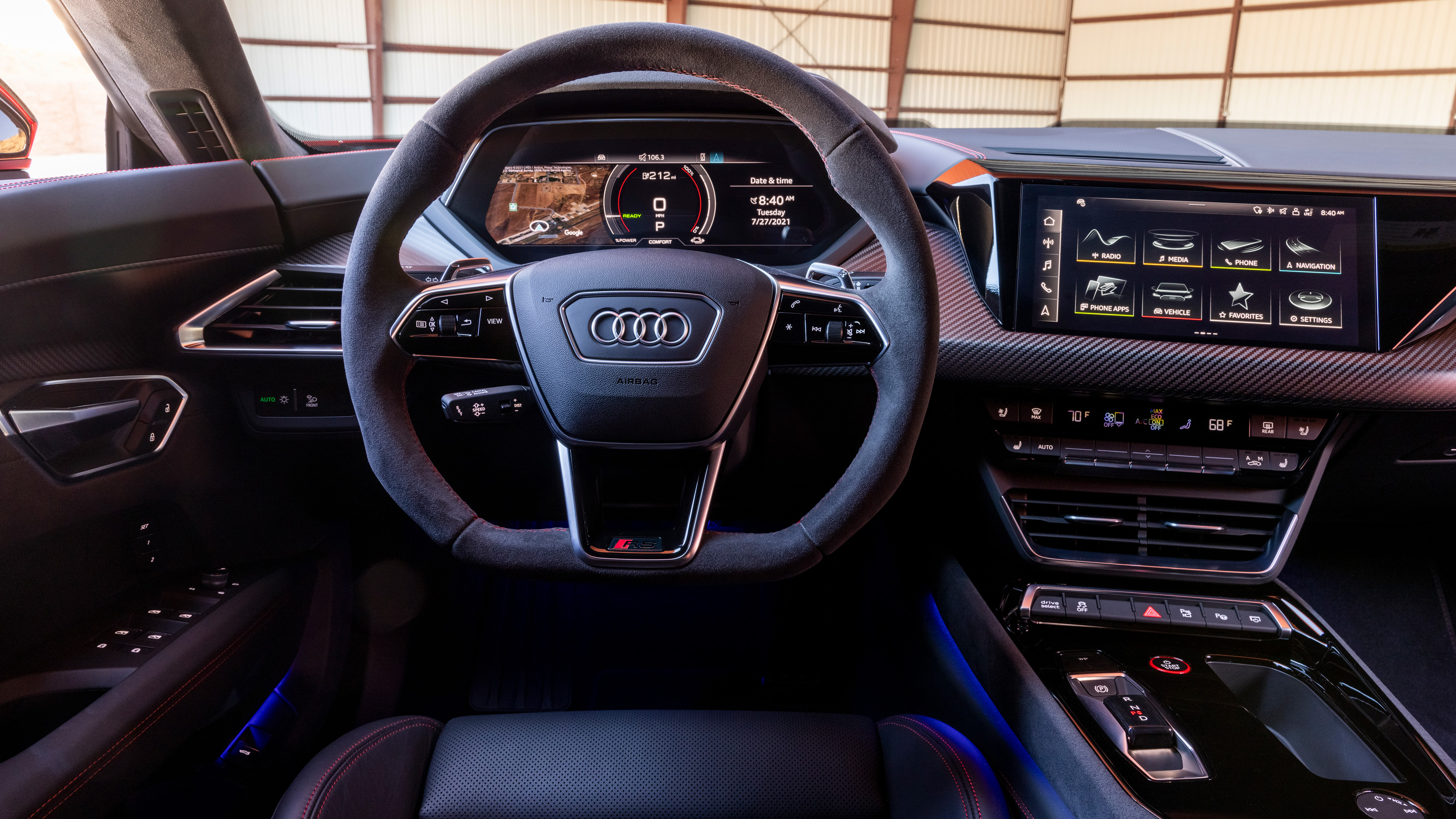 Audi RS e-tron GT interior