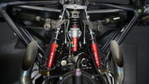 BAR-Honda 2001 Lucky Strike F1 car internals