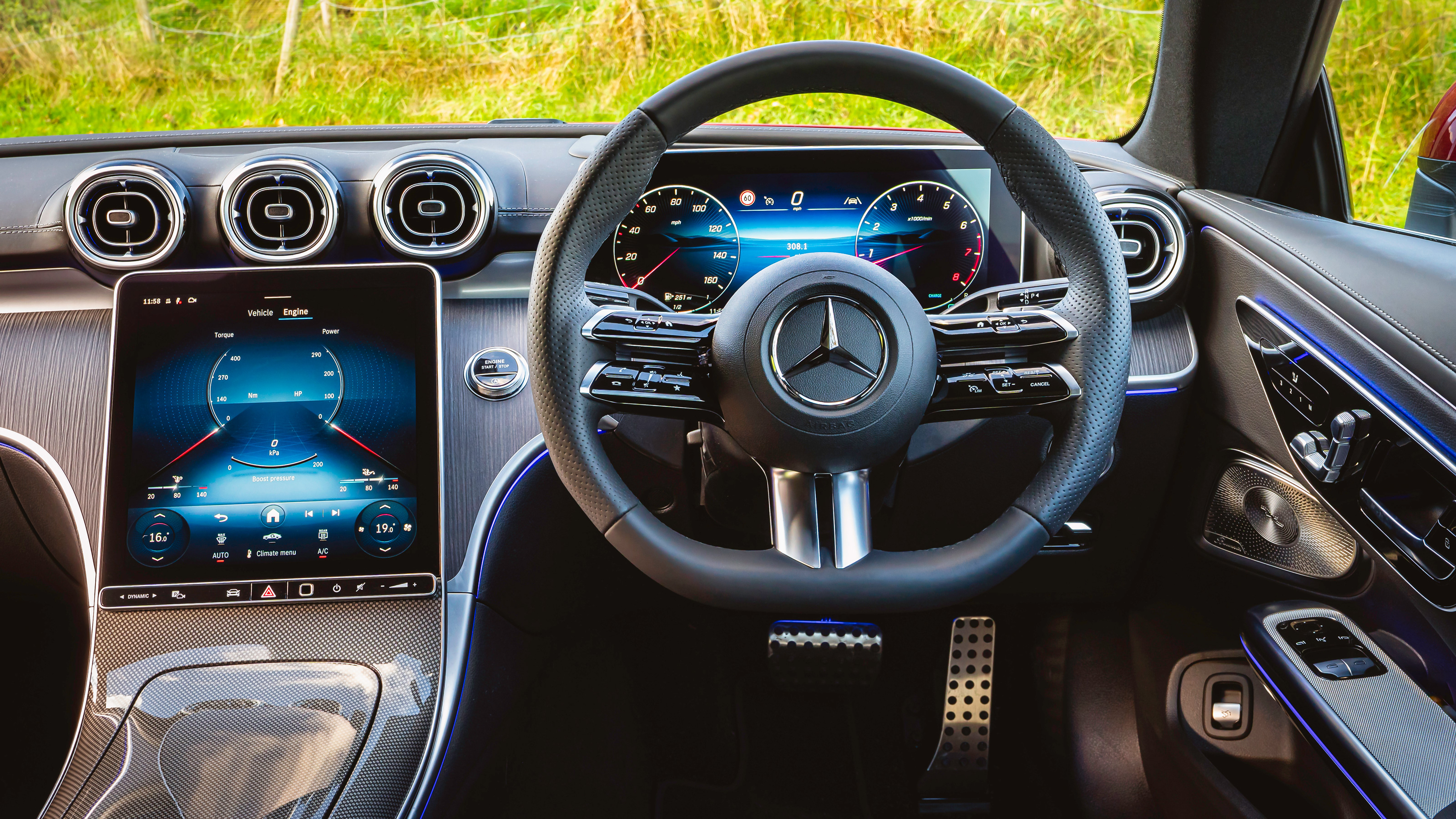 Mercedes CLE Coupe interior