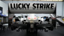 BAR-Honda 2001 Lucky Strike F1 car rear wing