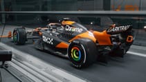 McLaren F1 livery 2024 rear