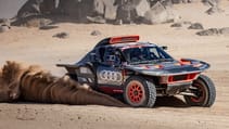 Audi Dakar Rally 2024 front