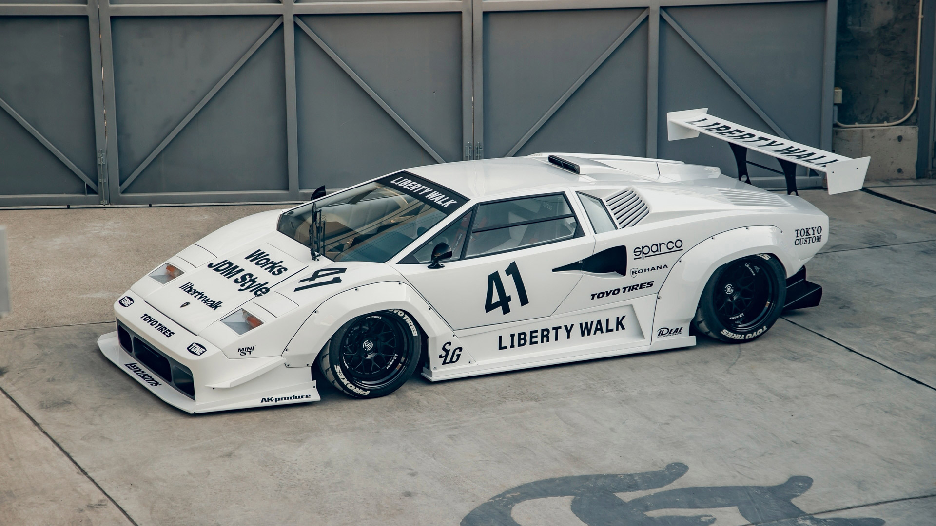 Liberty Walk Countach front