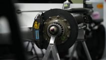 BAR-Honda 2001 Lucky Strike F1 car brakes