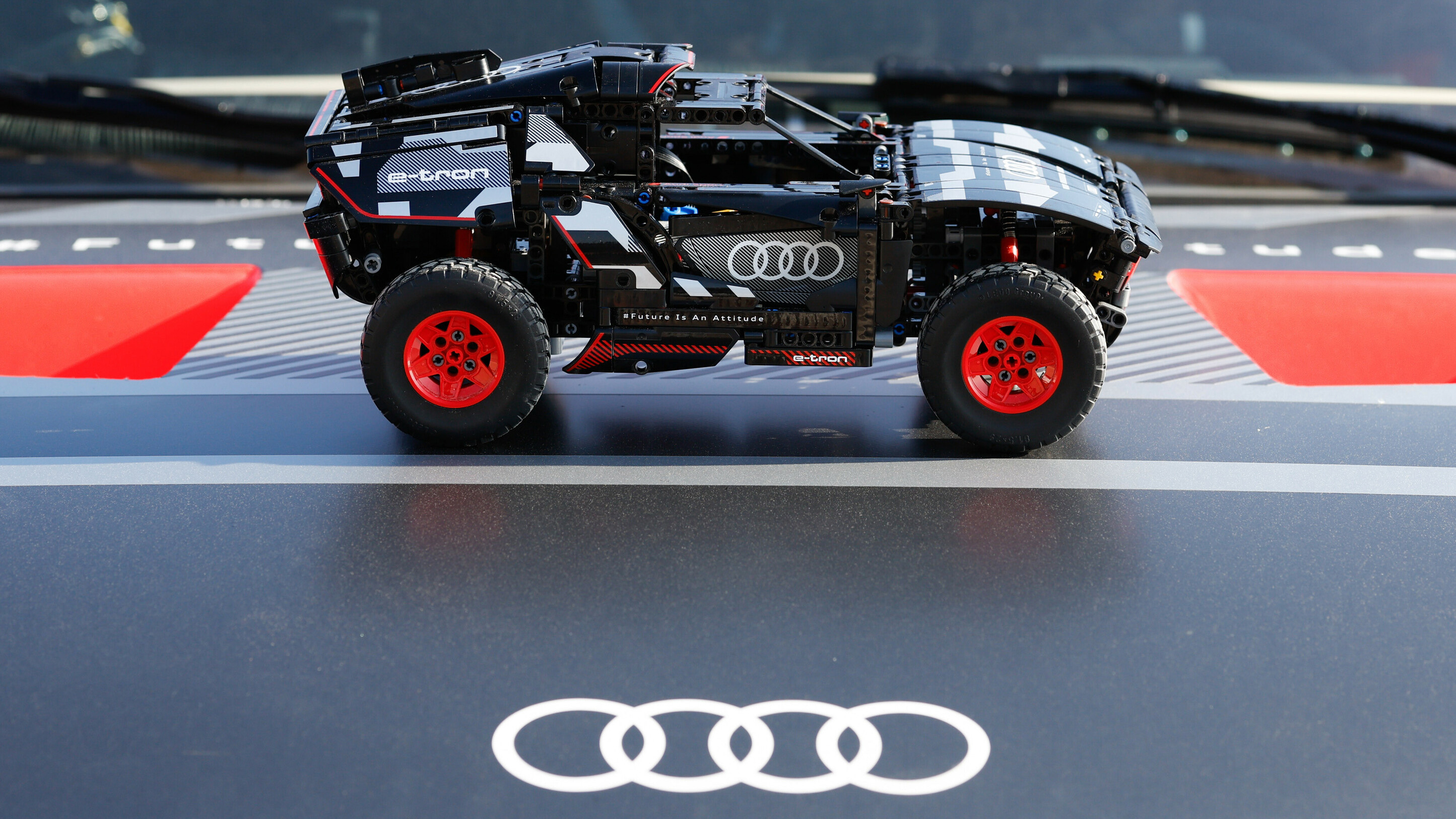 Top Gear Audi Dakar 2024 Lego Car