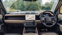 Land Rover Defender 110 interior