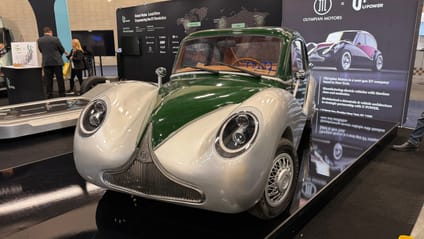 Olympian Motors X U Powers electric vehicle showcased at CES 24