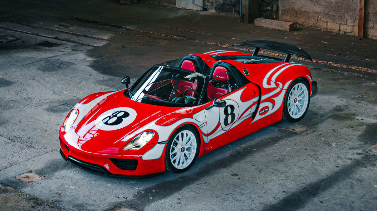 Porsche 918 Weissach Spyder