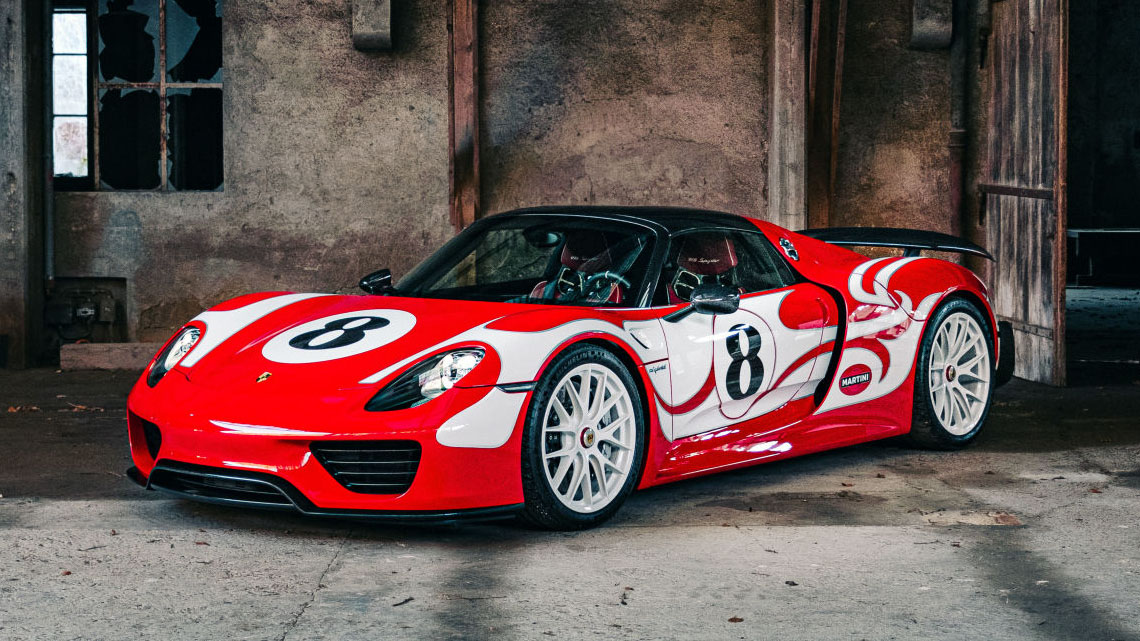 Porsche 918 Weissach Spyder