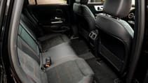 Mercedes EQA back seats