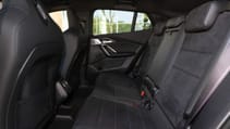 BMW X2 back seats