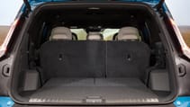 Kia EV9 boot back seats down