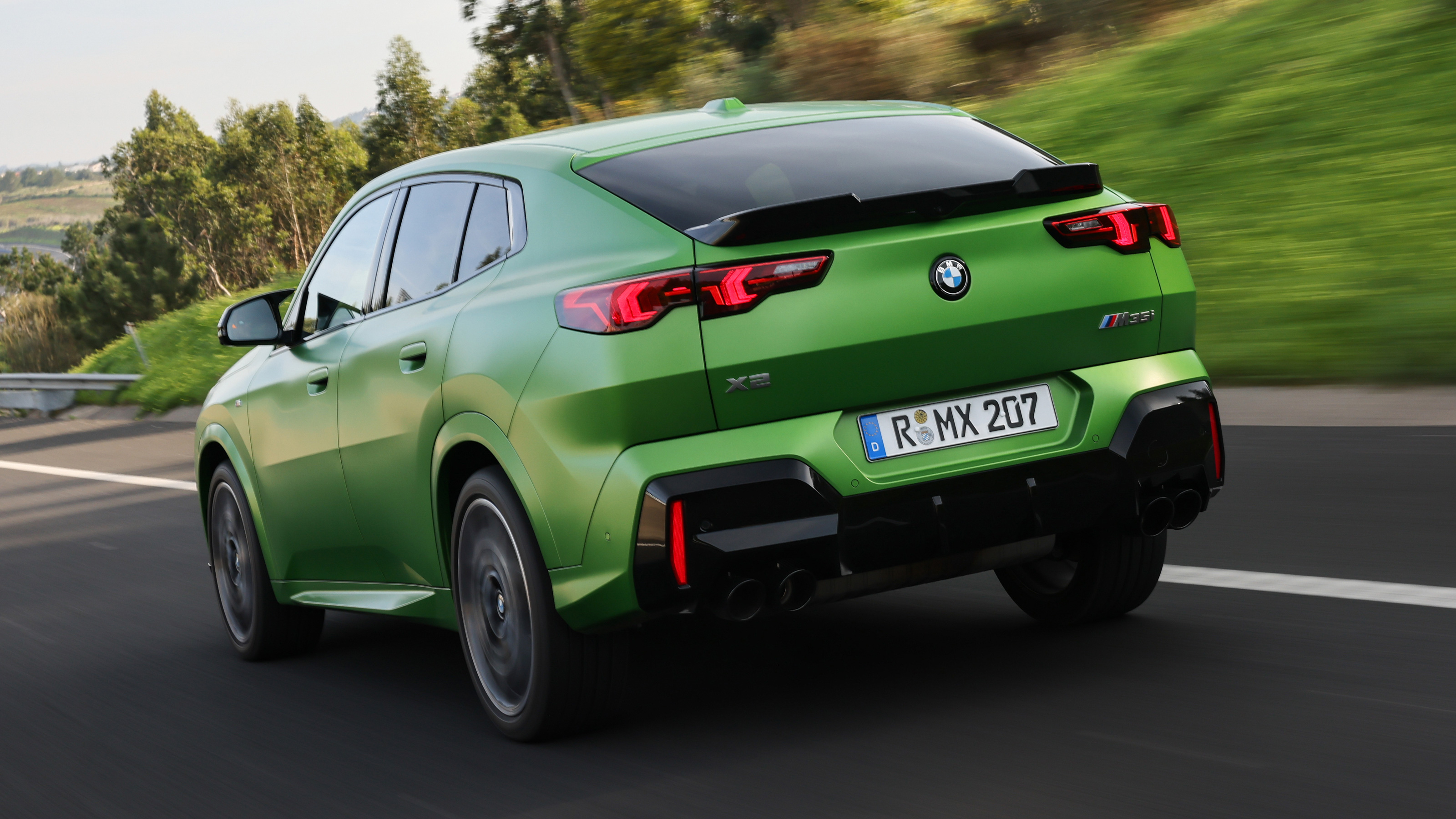 BMW X2 rear