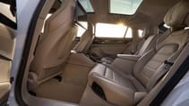 Porsche Panamera hybrid back seats