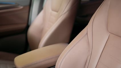 Leather car seats 