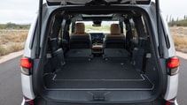 Lexus GX trunk seats down