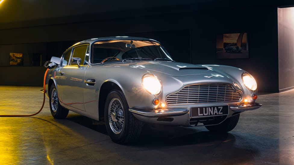 Lunaz Aston Martin at HQ in Silverstone factory