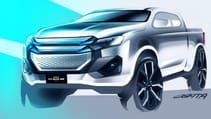 Isuzu D-Max BEV render image 2024