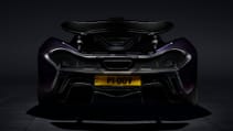 Rear shot of McLaren P1