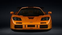 Head on shot of McLaren F1LM