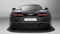 Rear shot of the McLaren GTS