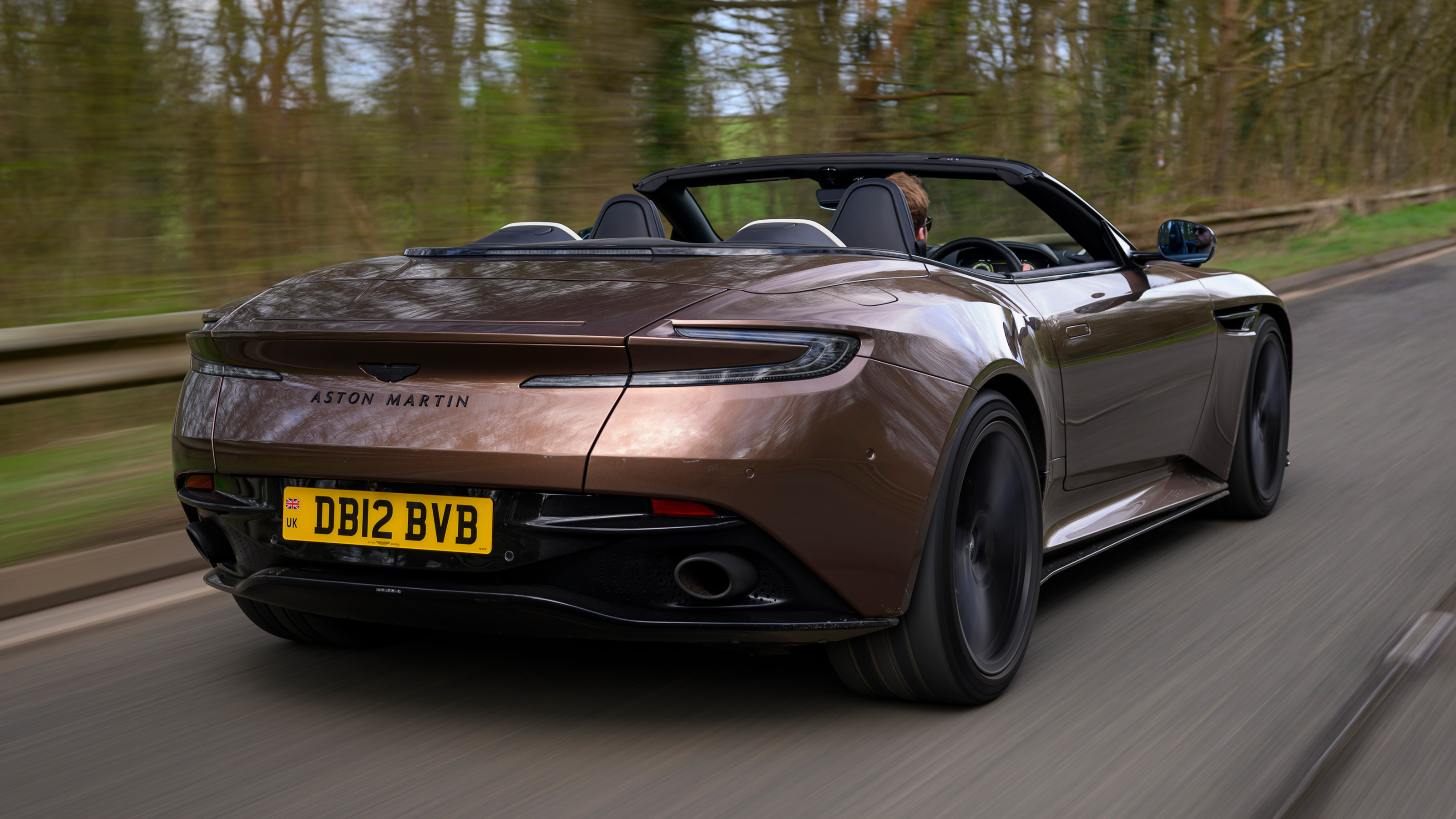 Aston Martin DB12 Volante rear