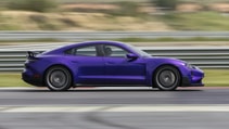 Porsche Taycan Turbo GT Weissach Pack profile