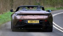 Aston Martin DB12 Volante rear