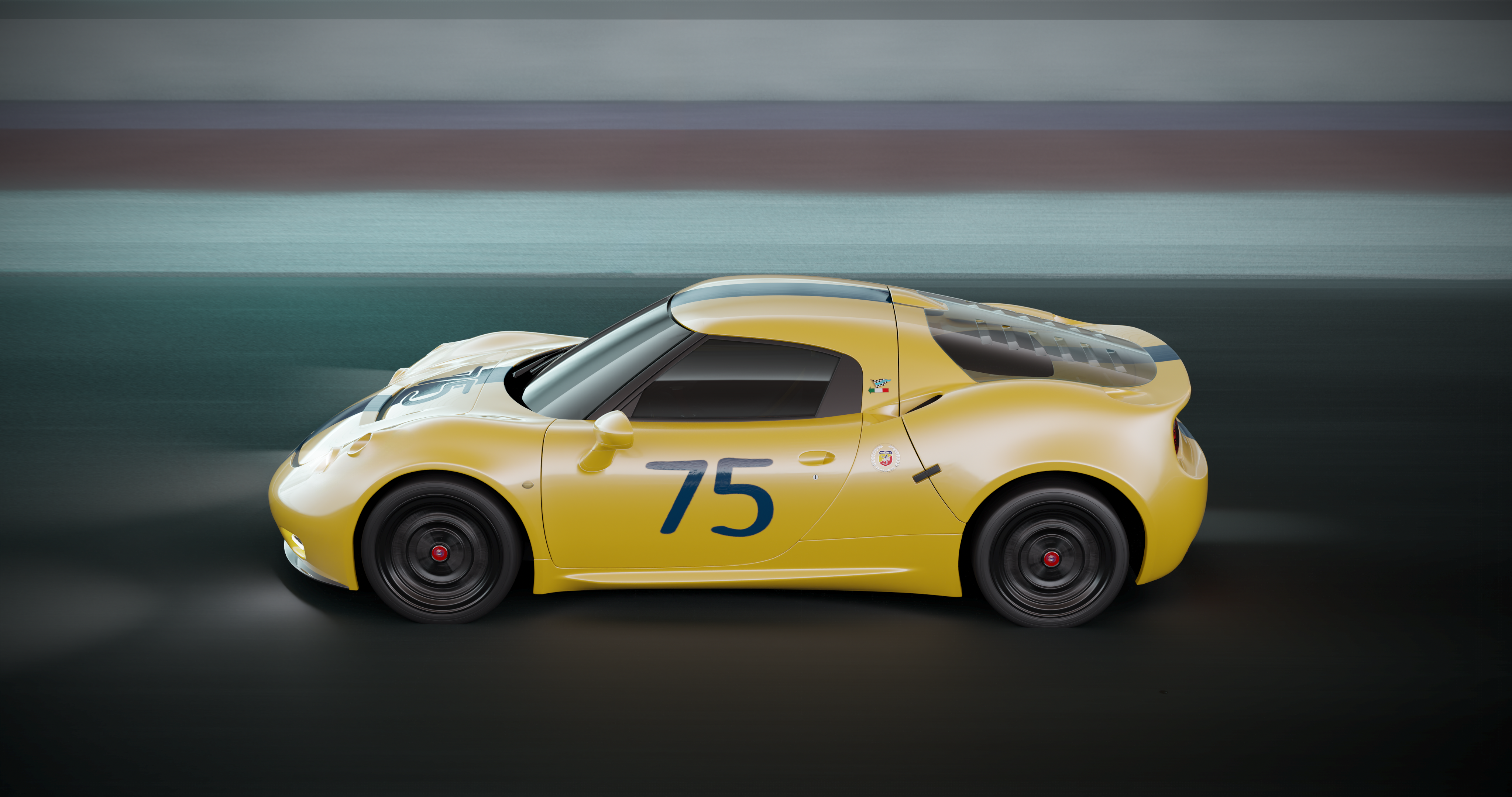 Abarth Classiche 1300 OT render