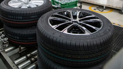 Tyres: 13 per cent 