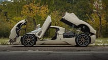 Pagani Utopia profile boot frunk open